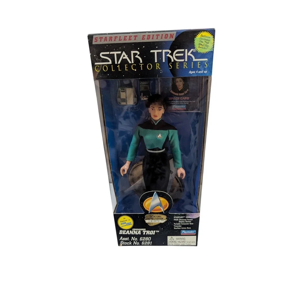 Star Trek Collector Series Commander Deanna Troi Action Figure Playmates 6281